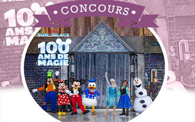 Billets pour Disney sur Glace à gagner