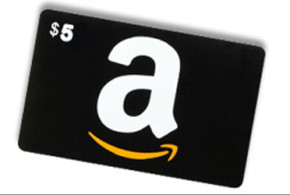 Carte-cadeau Amazon de 5 gratuite
