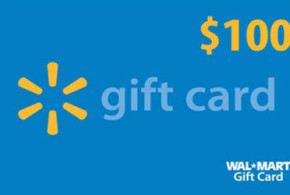 Carte-cadeau Walmart de 100$ à gagner