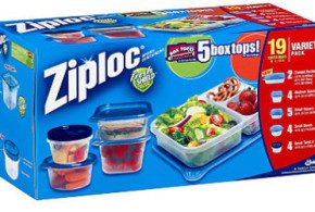 Paquet de 40 sacs Ziploc à 0.44$