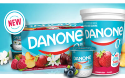 pot de Yaourt Danone 0% 650g