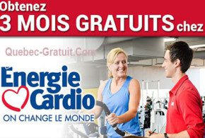 Abonnement de 3 mois chez Énergie Cardio