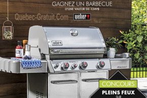 Gagnez un Barbecue Weber de 1249$