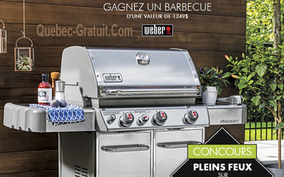 Gagnez un Barbecue Weber de 1249$