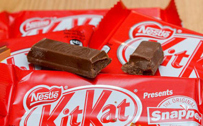 Barres chocolatées Kit Kat gratuites