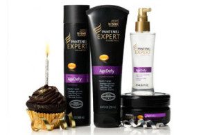 Bouteilles de Shampoing et conditioner Pantene Gratuites