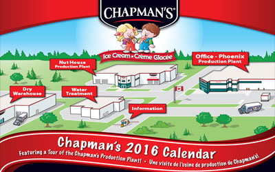 Calendrier Gratuit Chapman’s 2016