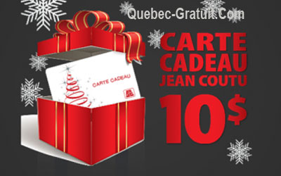 Carte Jean Coutu de 10$