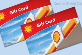 Carte cadeau Shell de 50$