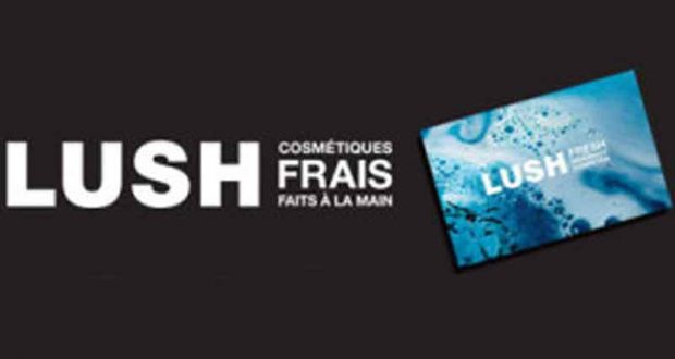 Carte-cadeau de 100$ chez Lush