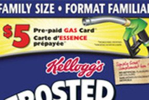 Carte d’essence prépayée gratuite Kellogg’s