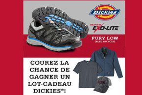 Chaussures Dickies Exo-lite et lot-cadeau Terra