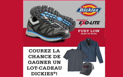 Chaussures Dickies Exo-lite et lot-cadeau Terra