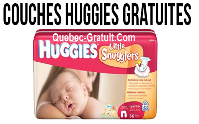 Echantillons Huggies: Recevez des couches et lingettes gratuites