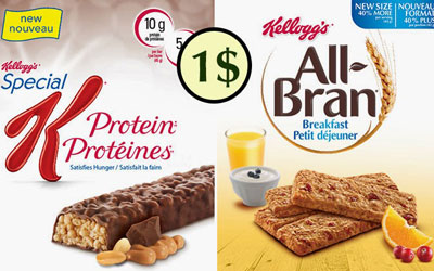 Coupon Barres petit dejeuner All-Bran