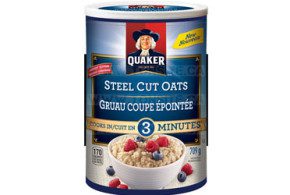 Coupon emballage de Gruau Coupe épointée Quaker