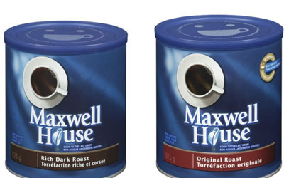 Coupon paquet de godets compatibles MAXWELL HOUSE