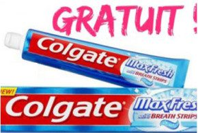 Dentifrice Colgate Gratuit