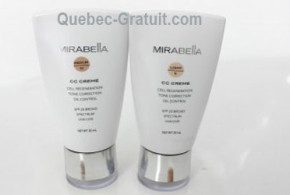 Echantillon Gratuit, CC Crème Mirabella