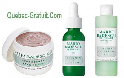 Echantillon Gratuit de soin de peau Mario Badescu