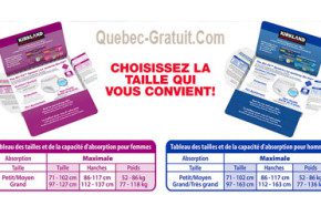 Echantillon Gratuit de sous-vêtement Dri-Fit de Kirkland Signature