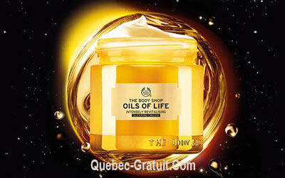 Echantillons Gratuits de l’huile de soin de The Body Shop Oils Of Life