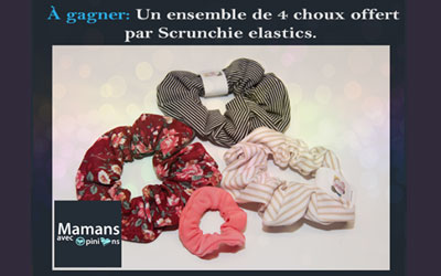 Ensemble de 4 choux