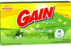 Feuilles assouplissantes Gain