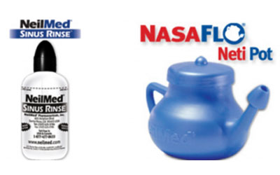 Flacon de Sinus Rinse ou NasalFlo Gratuit