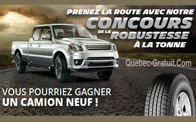 Gagnez un camion léger 2016 de 40000$