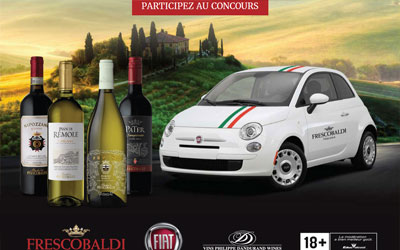 Gagnez un véhicule Fiat 500 de 20000$