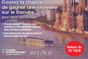 Gagnez une croisiere sur le Danube