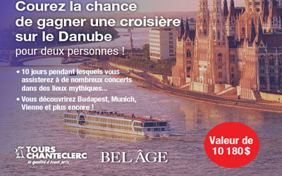 Gagnez une croisiere sur le Danube