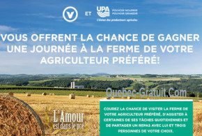 Gagnez une journée à la ferme