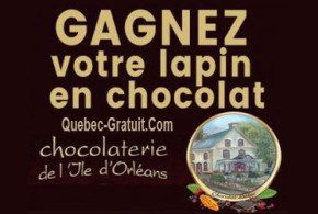 Gagnez votre lapin en chocolat