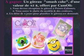 Gâteau « smash cake »