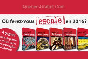 Guides Escale au choix du gagnant