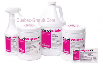 Lingettes désinfectantes CaviCide Gratuites