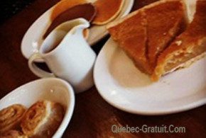 Repas familial, sucré, à l'Érablière Charbonneau