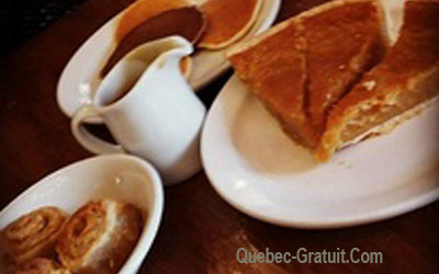 Repas familial, sucré, à l'Érablière Charbonneau