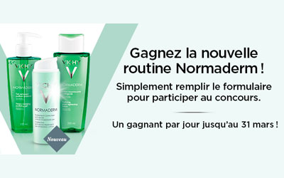 Routine Normaderm de 3 produits