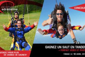 Saut en parachute Tandem Aventure