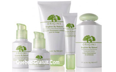 Soin de visage Origins Gratuit