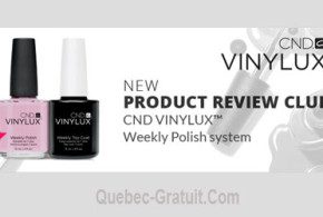 Test de produit, vernis à ongles CND VINYLUX