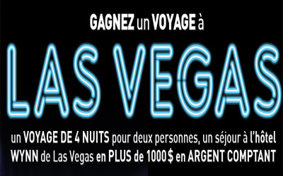 Voyage pour 2 à l’hôtel Wynn de Las Vegas