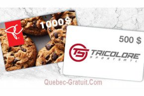 15000 $ en cartes cadeaux à gagner