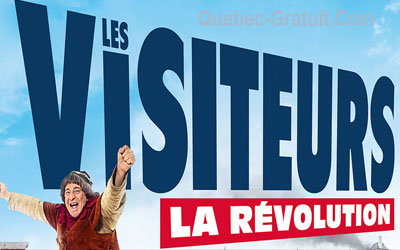 Billets pour la 1ère du film Les visiteurs - La révolution