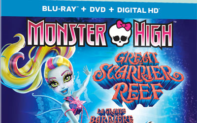 DVD du film «Monster High:La grande barrière des frayeurs»