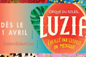 Billets pour le spectacle Luzia du Cirque du Soleil