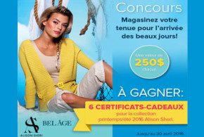 250$ chez ES SPORTS/ Alison Sheri